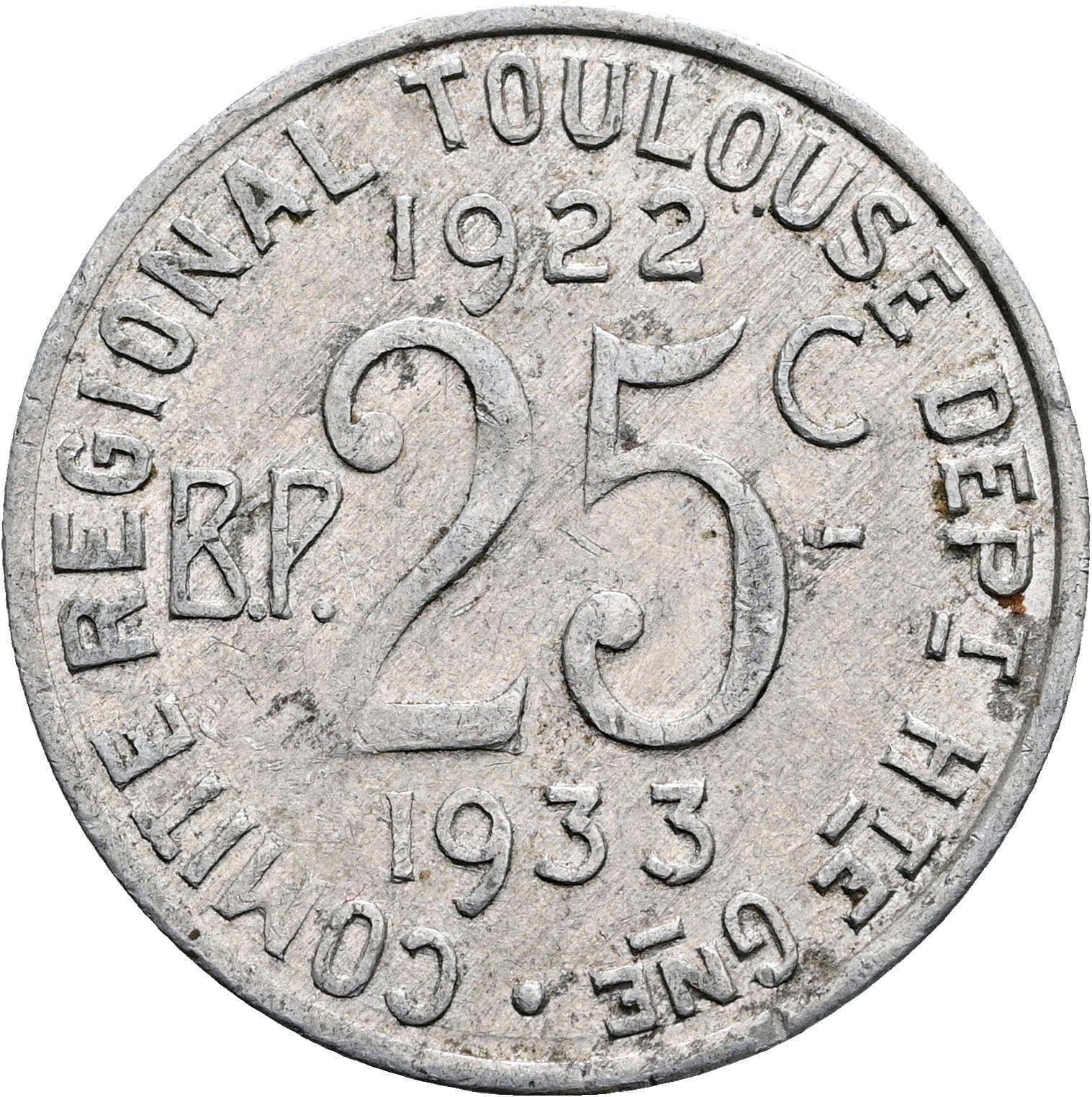 25 Centimes