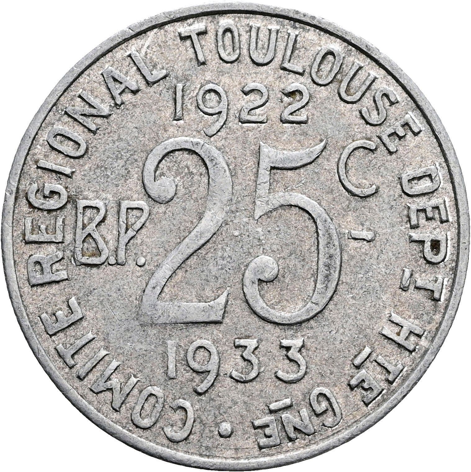 25 Centimes
