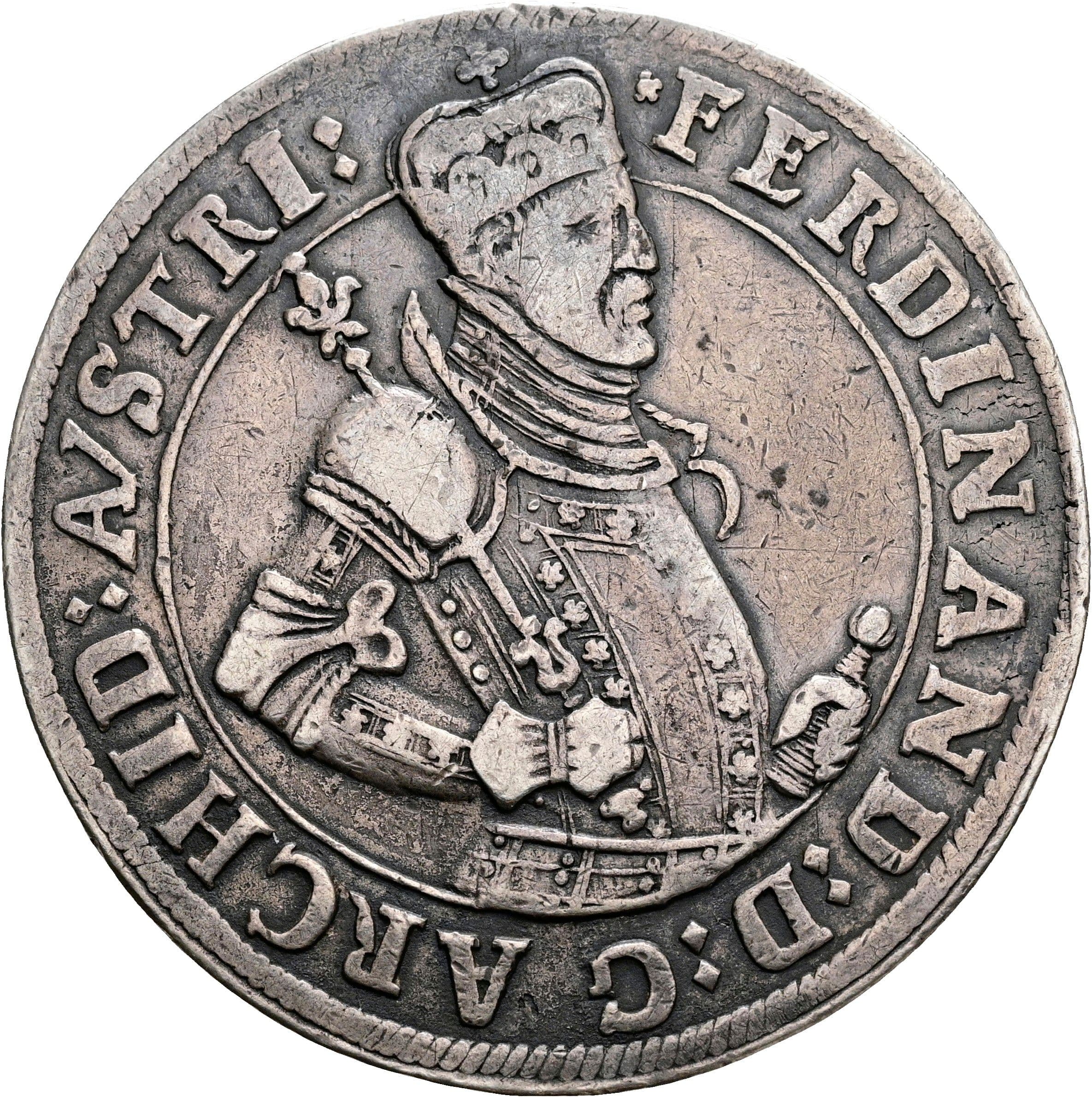 Doppeltaler vom Talerstempel