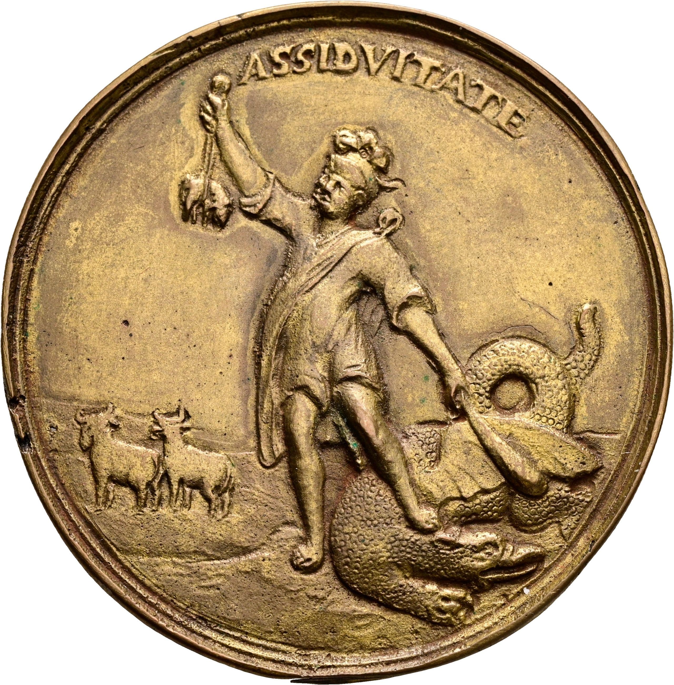 Bronzegussmedaille
