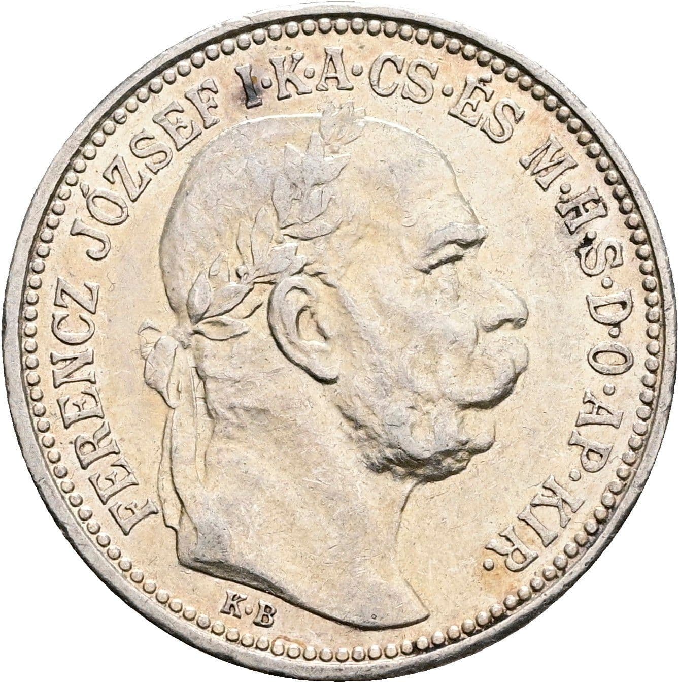 1 Korona Franz Joseph I. 1848-1916 1914 KB – Vorderseite