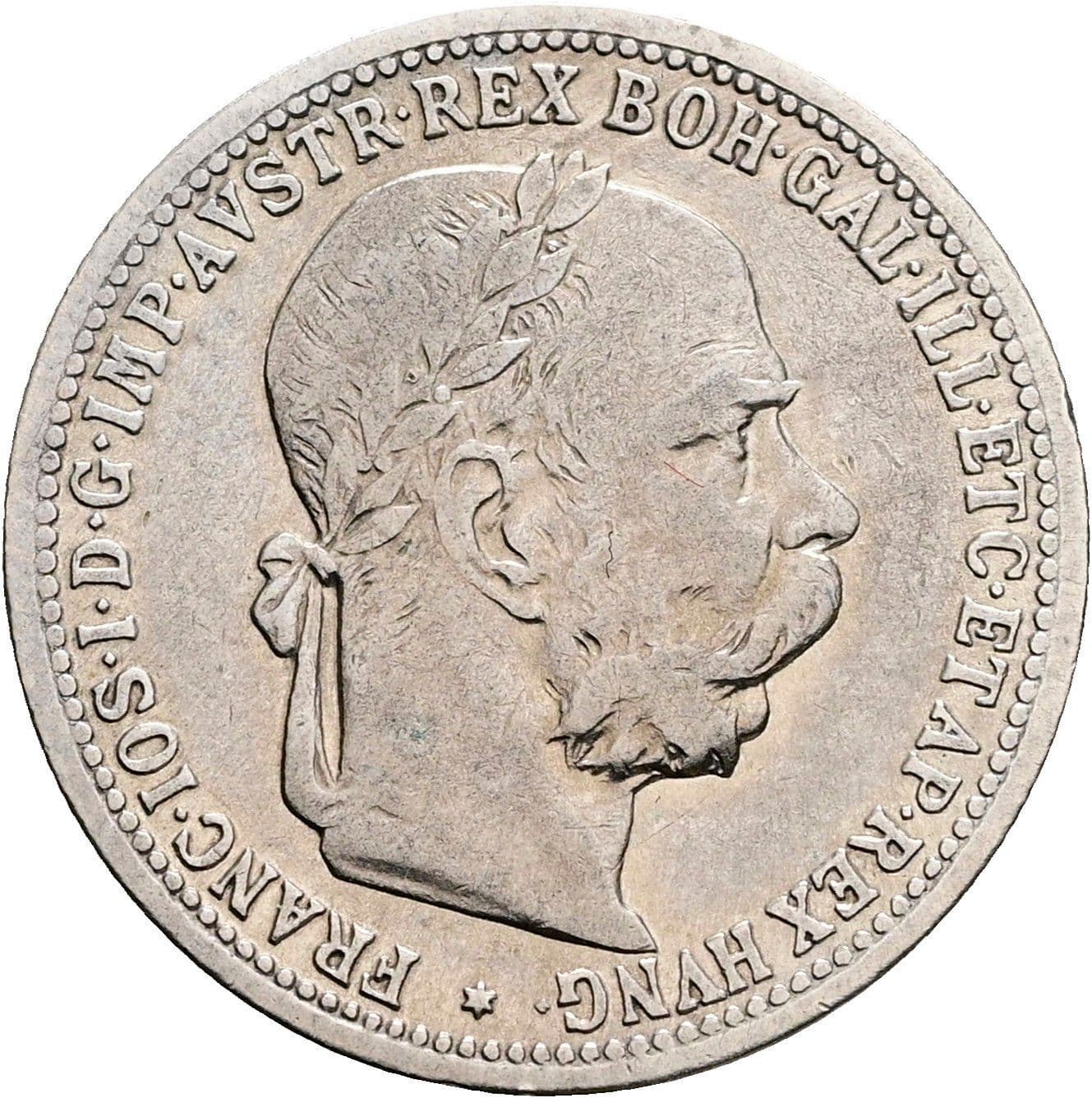1 Krone Franz Joseph I. 1848-1916 1902 – Vorderseite