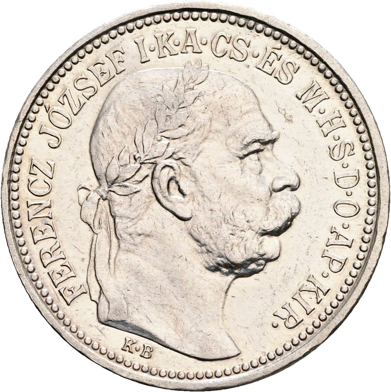 1 Korona Franz Joseph I. 1848-1916 1914 KB – Vorderseite