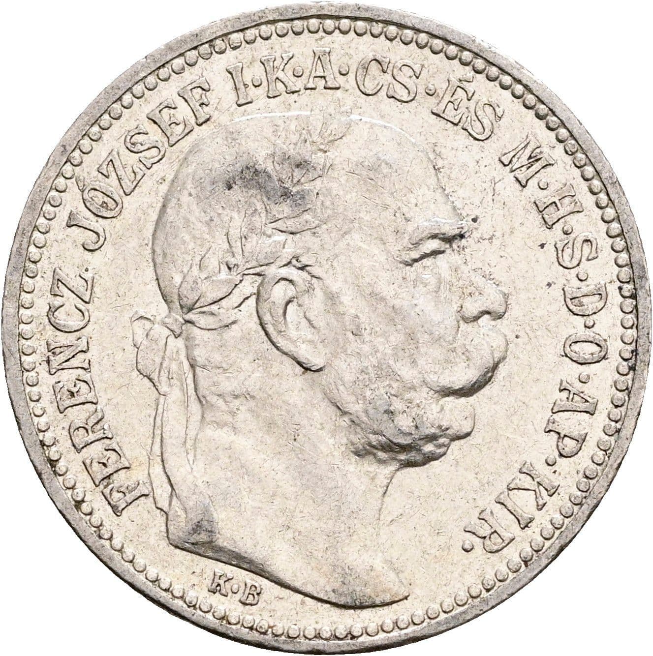1 Korona Franz Joseph I. 1848-1916 1915 KB – Vorderseite