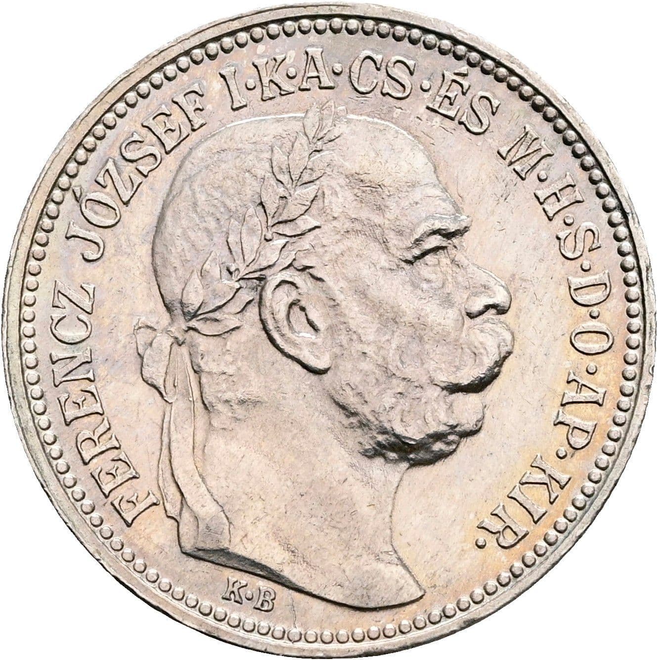 1 Korona Franz Joseph I. 1848-1916 1915 KB – Vorderseite
