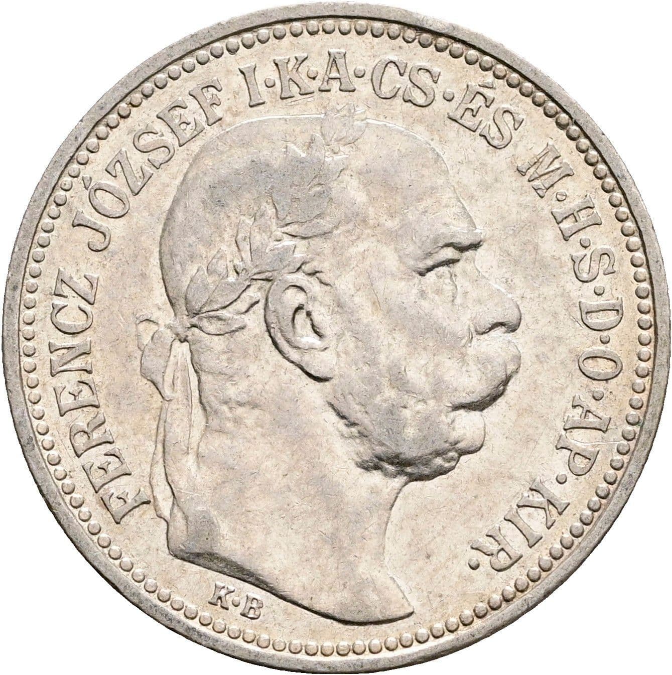 1 Korona Franz Joseph I. 1848-1916 1912 KB – Vorderseite