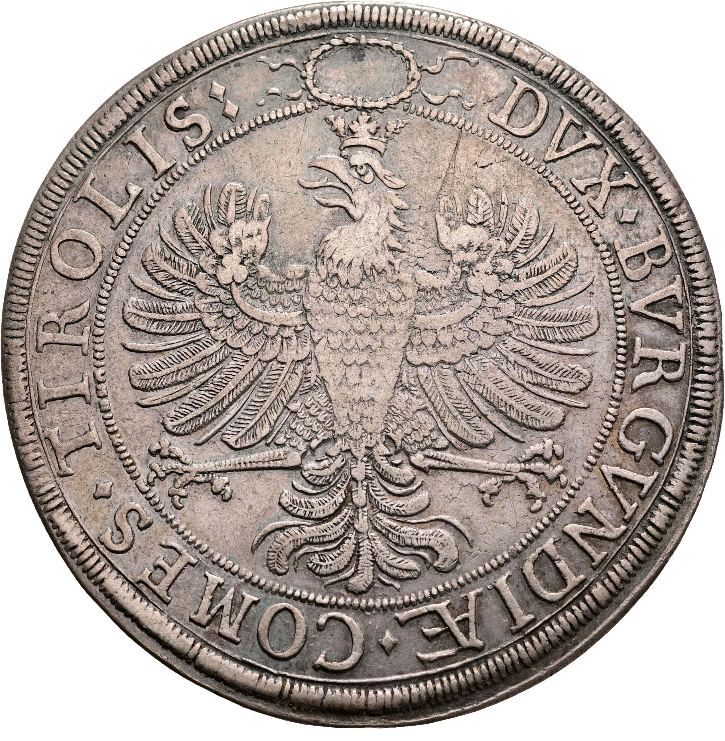 Doppeltaler Medici Erzherzog Leopold V. 1619-1632 ohne Jahr – Rückseite