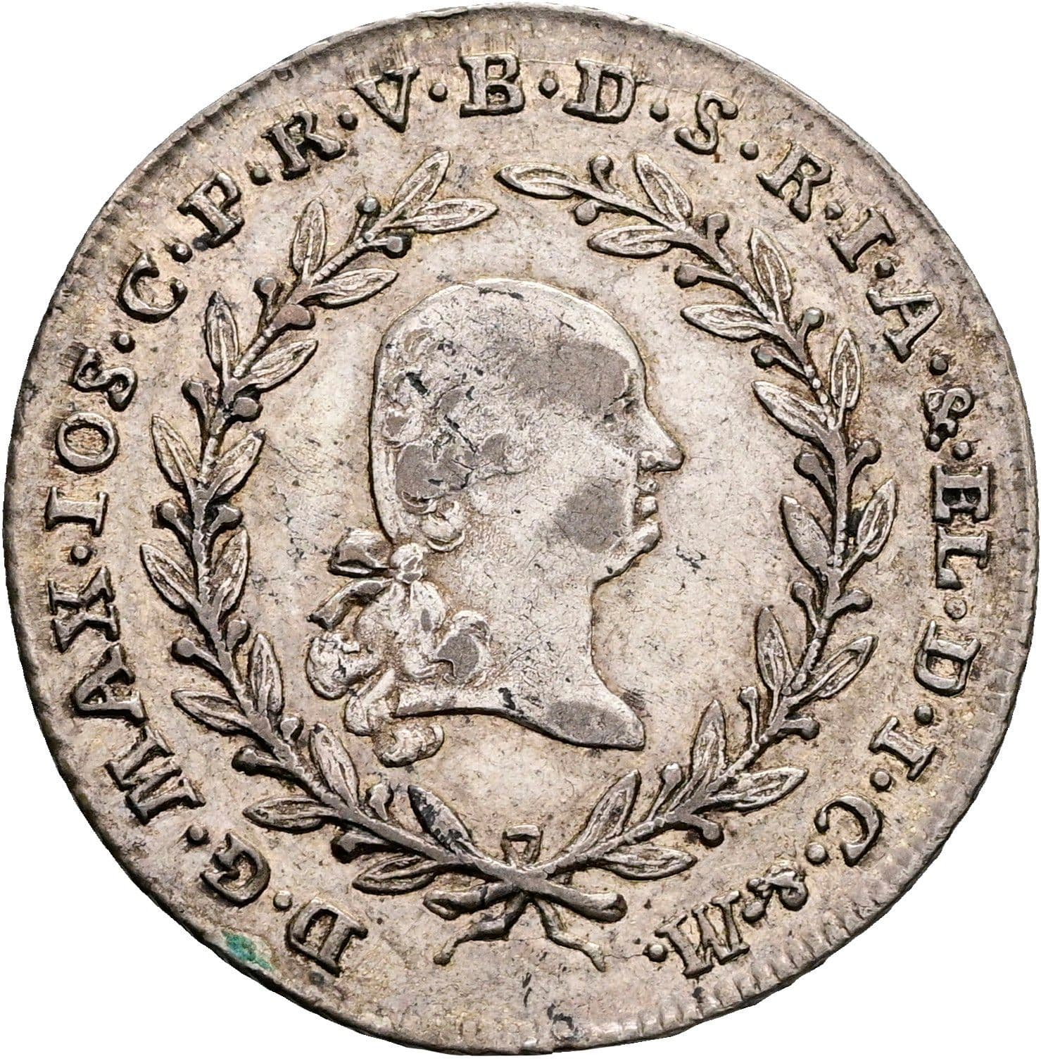 Konventionszehner Maximilian IV. Joseph 1799-1805 1800 – Vorderseite