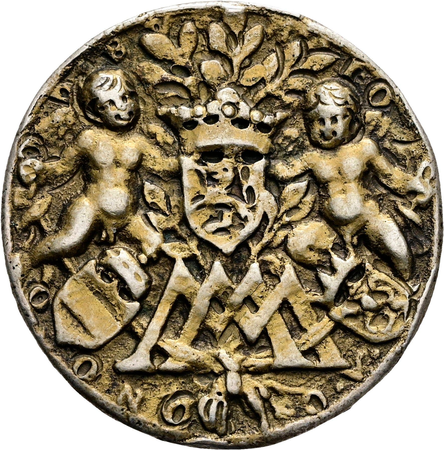 Silbermedaille Maximilian II. 1564-1576 ohne Jahr (1562) – Rückseite