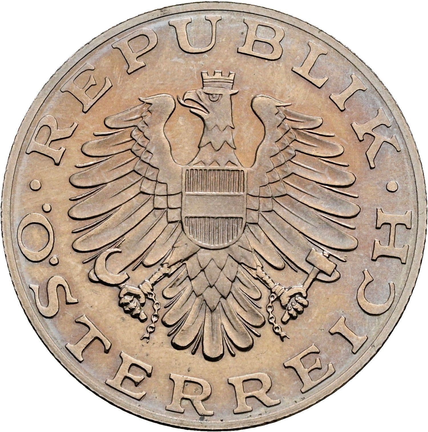 10 Schilling 1981 – Rückseite
