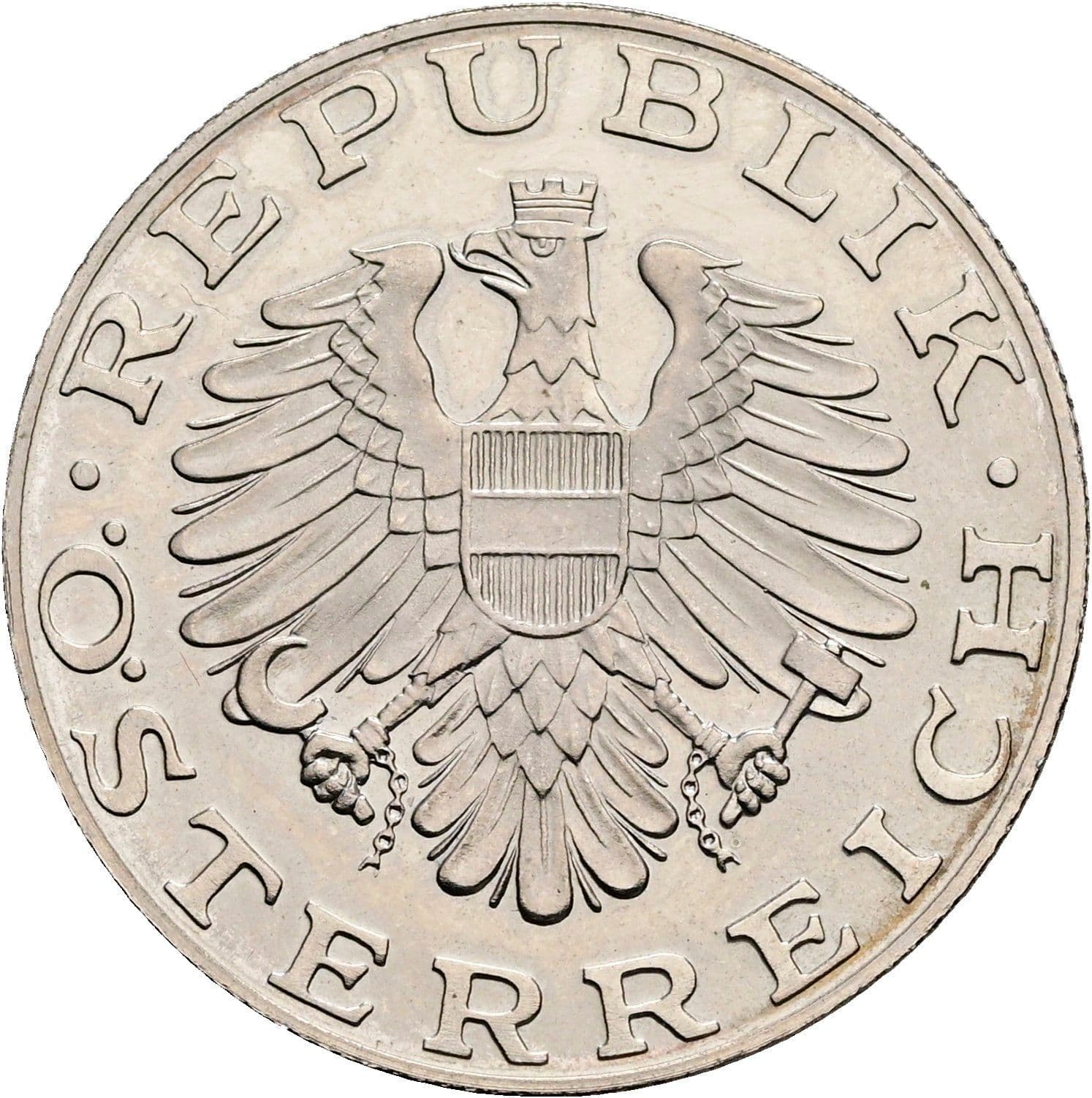 10 Schilling 1977 – Rückseite