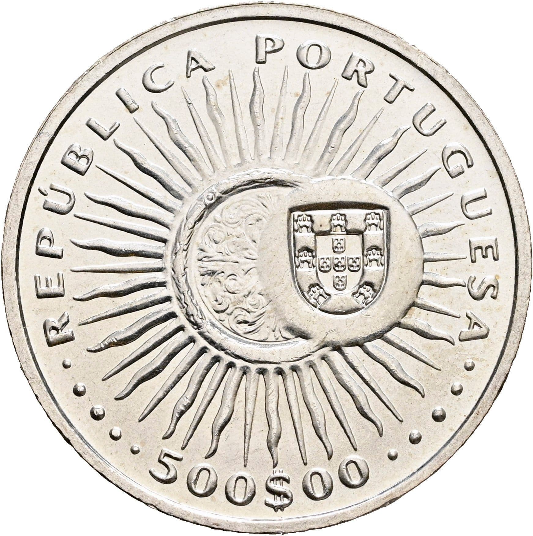 500 Escudos 1997 – Rückseite