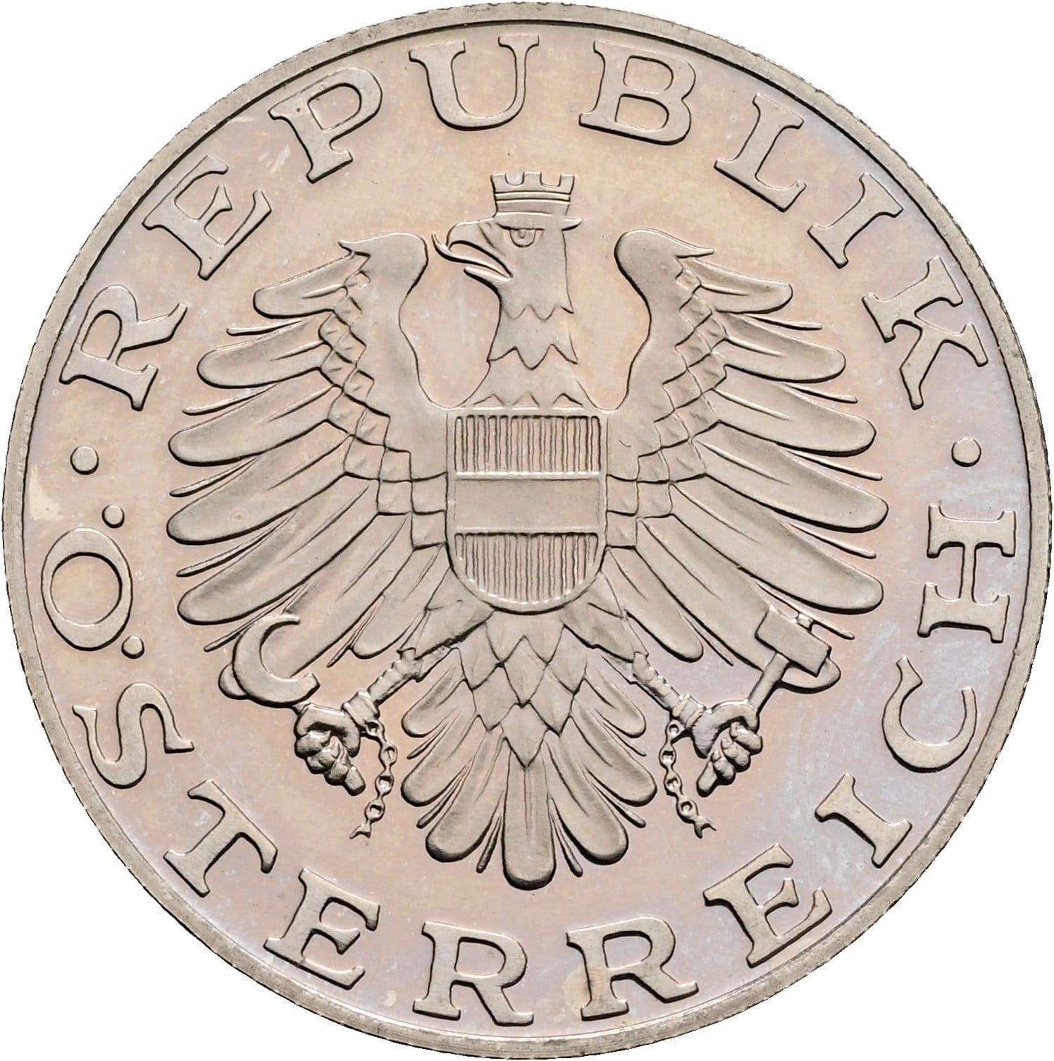 10 Schilling 1987 – Rückseite