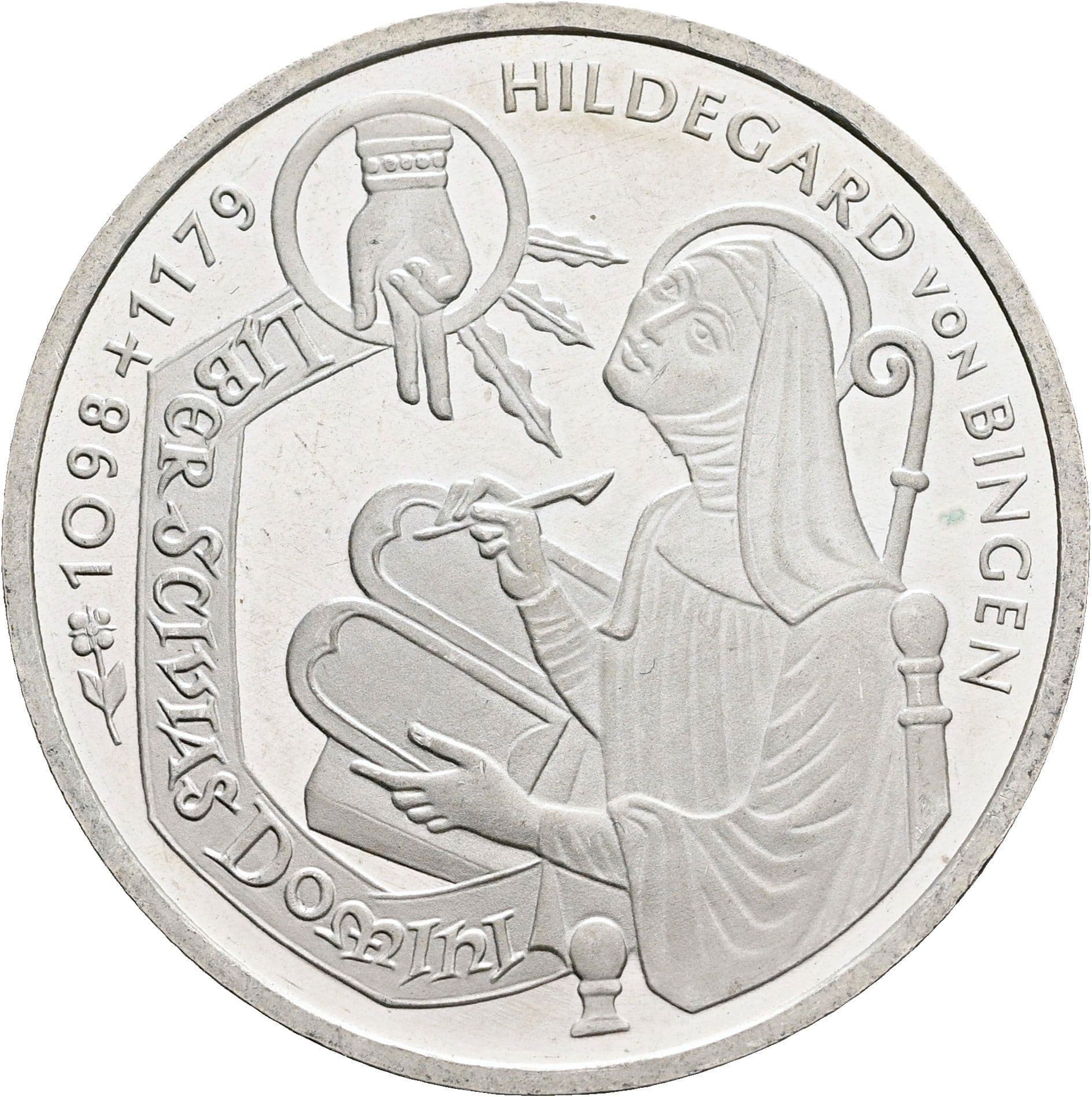 10 Deutsche Mark 1998 G – Vorderseite