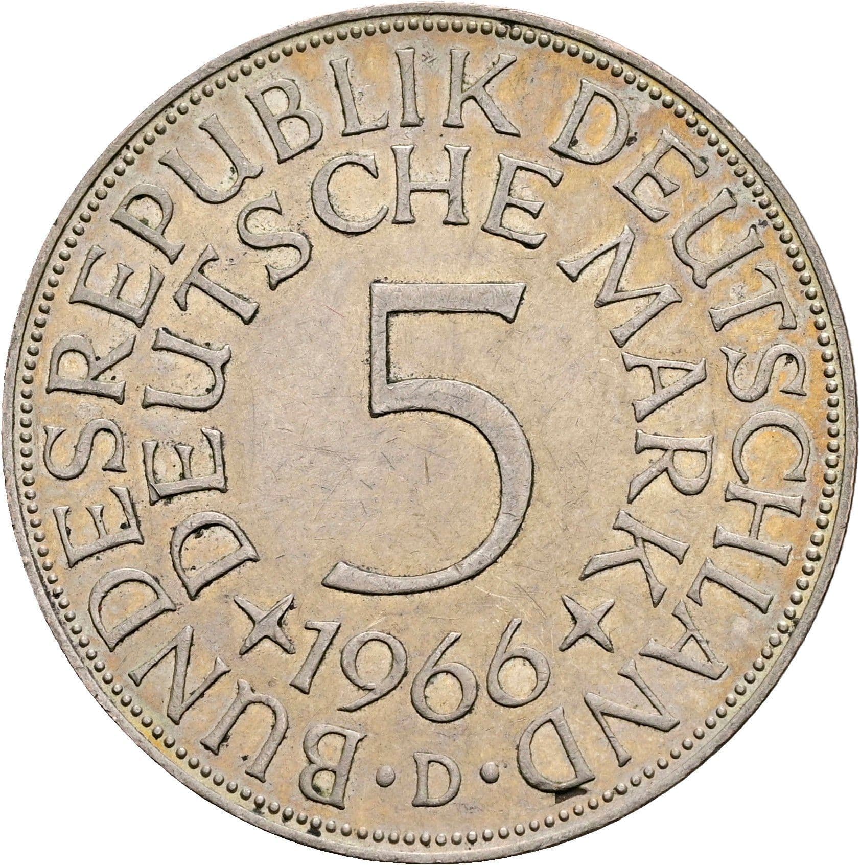 5 Deutsche Mark
