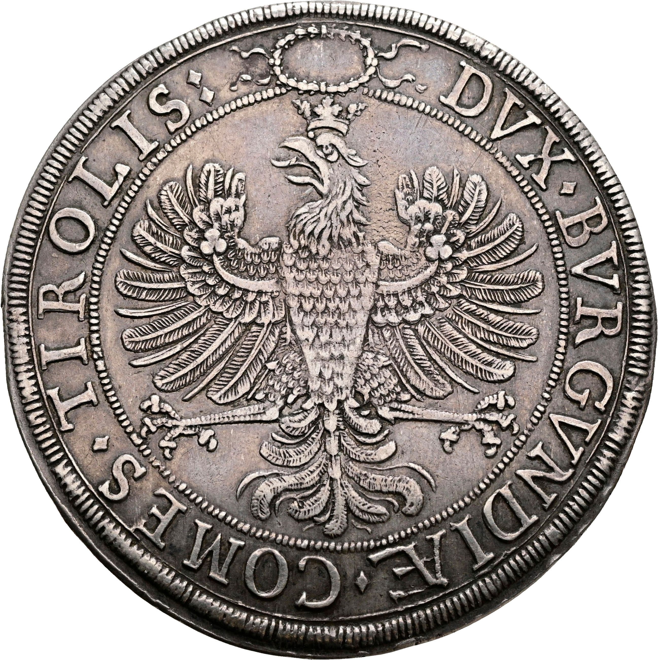 Doppeltaler Medici Erzherzog Leopold V. 1619-1632 ohne Jahr – Rückseite