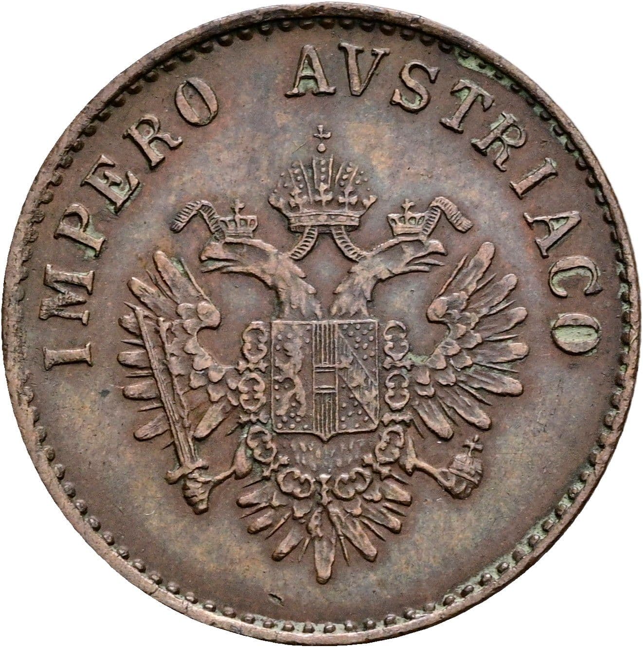 5 Centesimi Franz Joseph I. 1848-1916 1852 M – Rückseite