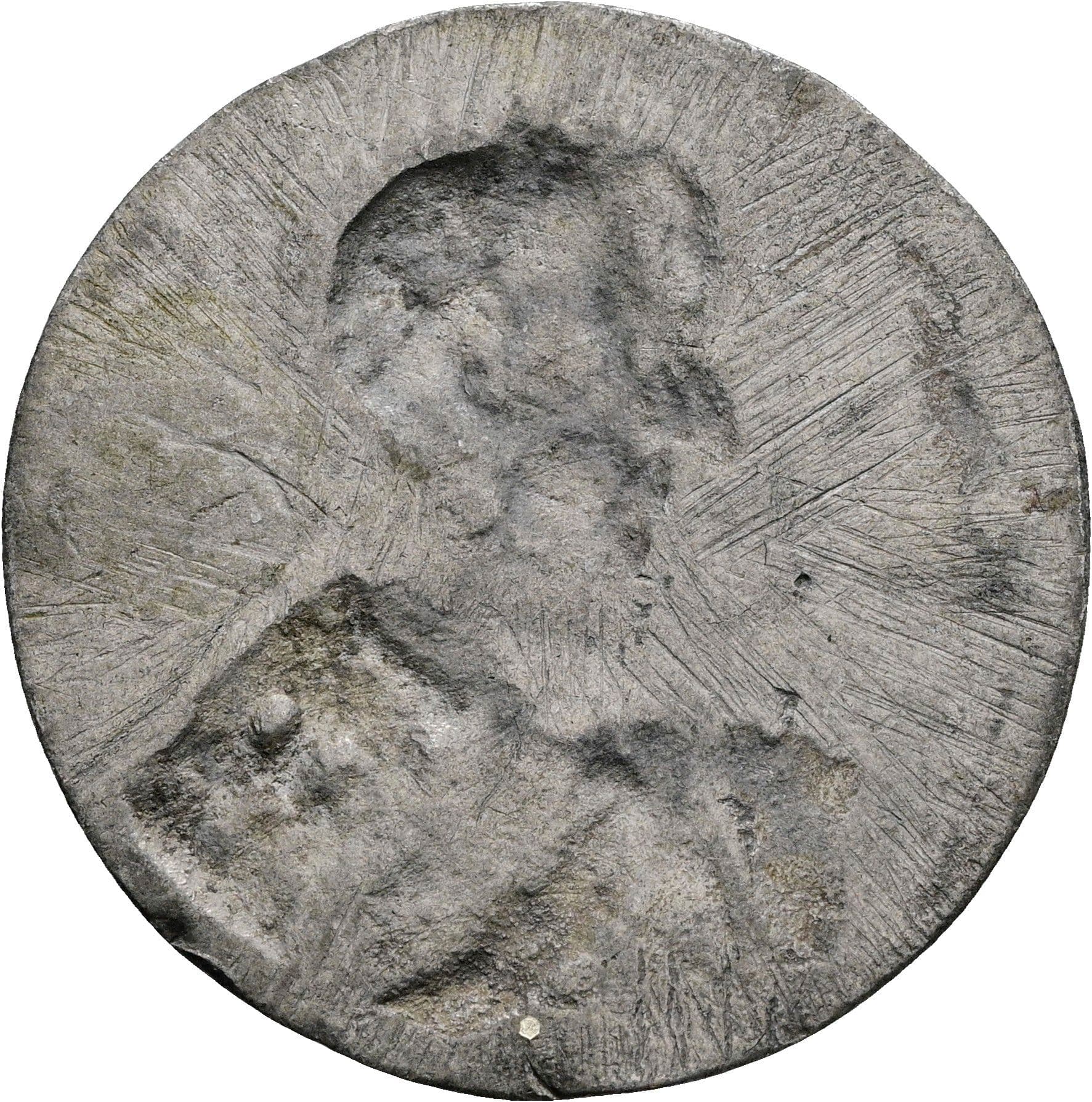 einseitige Bleigussmedaille Maximilian II. 1564-1576 ohne Jahr/ nicht zeitgenössisch – Rückseite