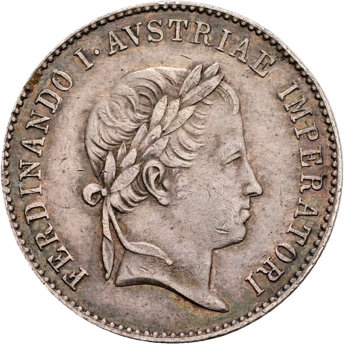 Jeton Ferdinand I. 1835-1848 1837 – Vorderseite