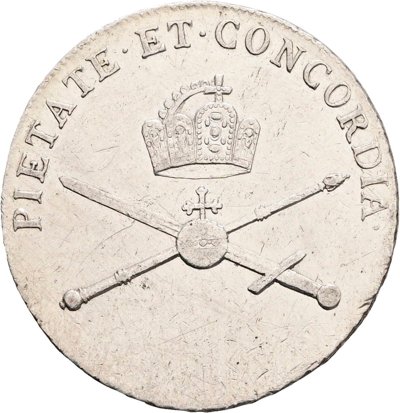Krönungsjeton Leopold II. 1790-1792 1790 – Vorderseite