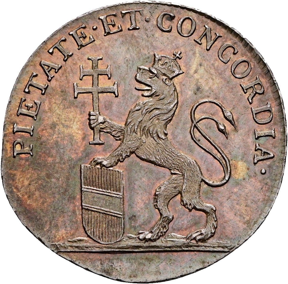 Jeton Leopold II. 1790-1792 1791 – Rückseite