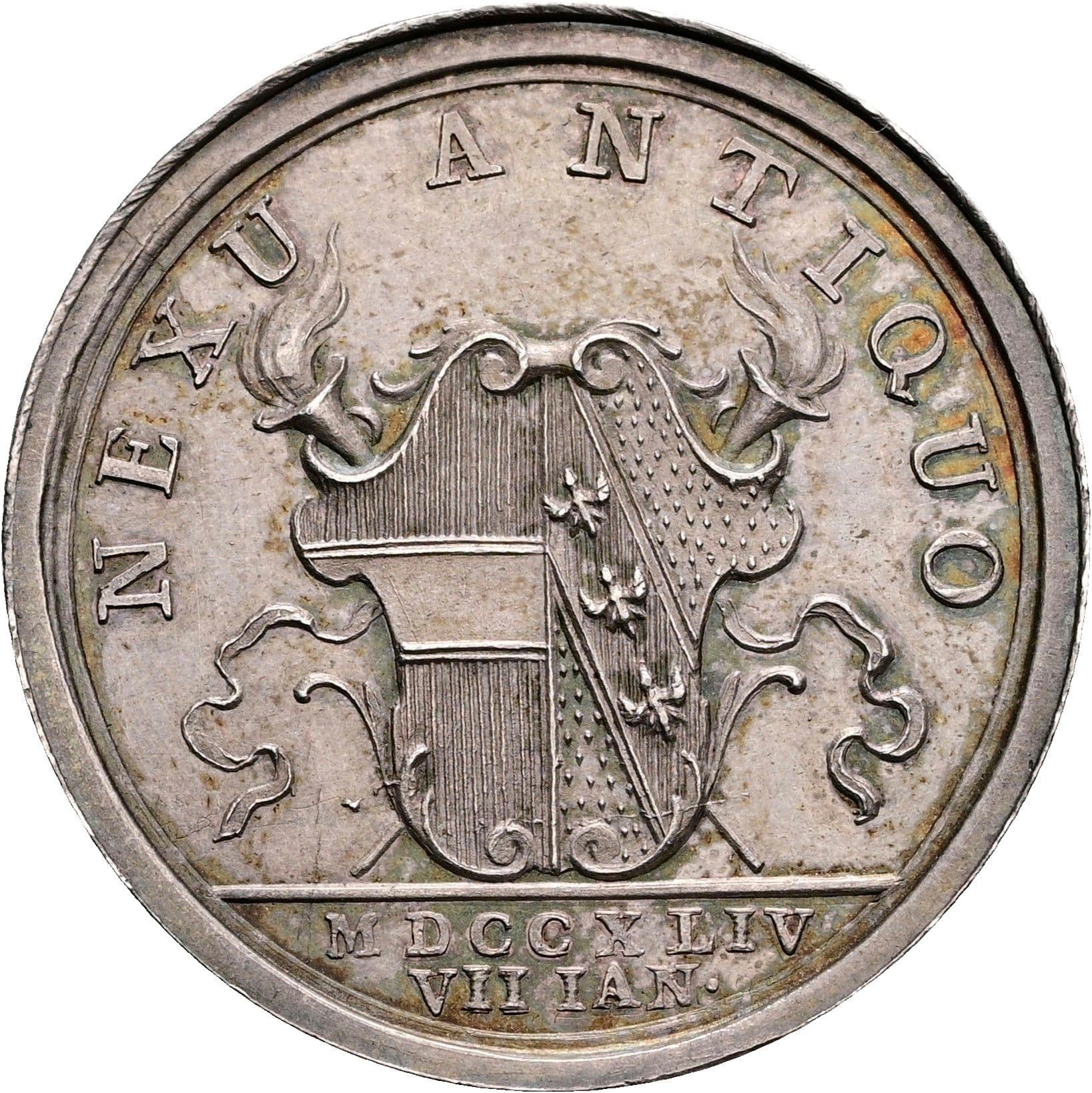 Silbermedaille Maria Theresia 1740-1780 1744 – Rückseite