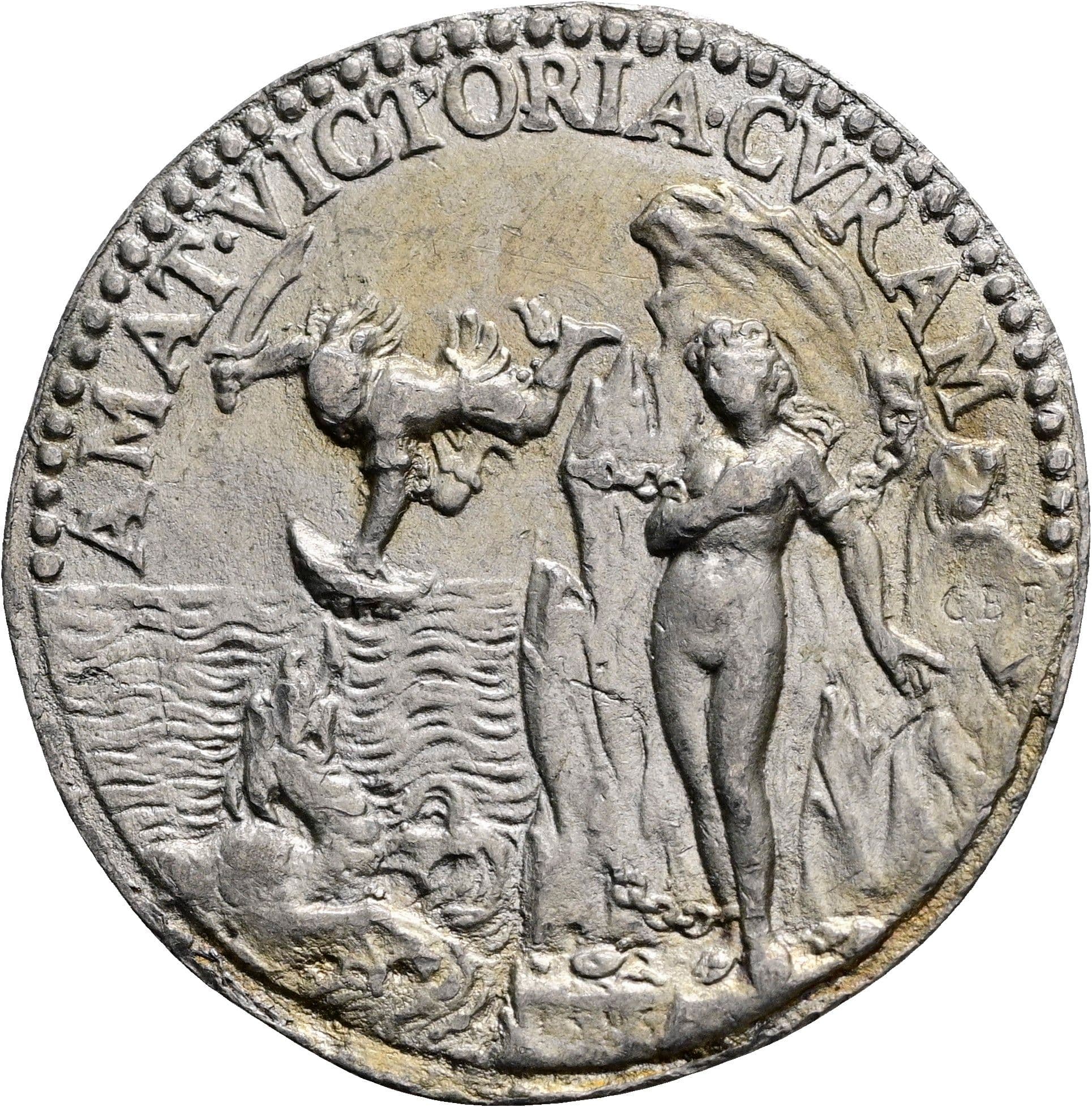 Zinnmedaille Matthias 1612-1619 ohne Jahr – Rückseite