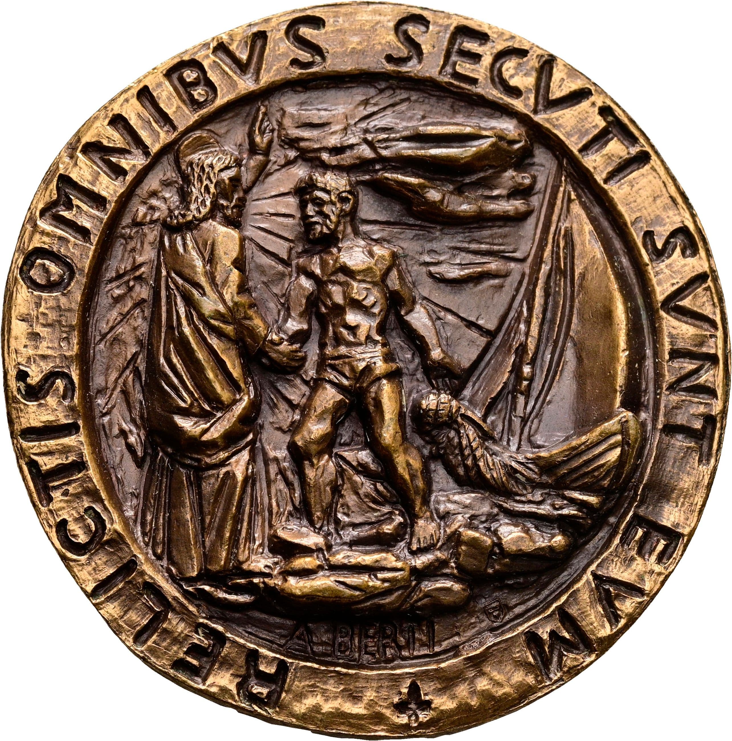 Bronzemedaille Papst Paul VI. 1963-1978 (1972) – Rückseite