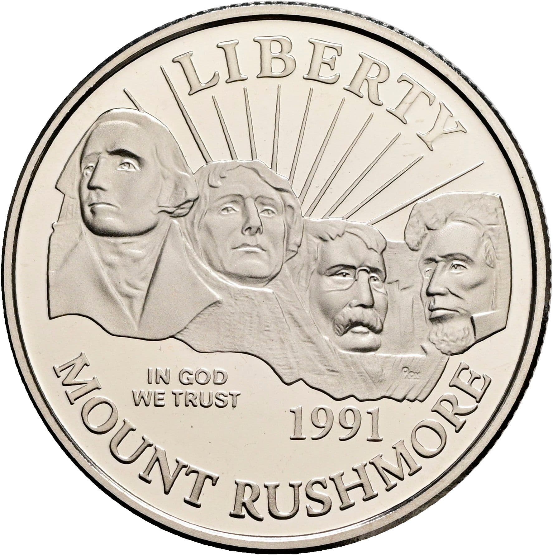 Half Dollar 1991 – Vorderseite