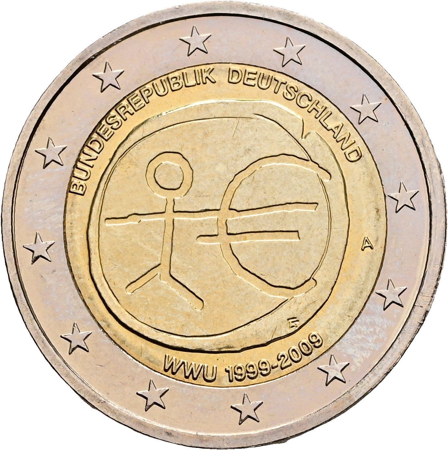 2 Euro 2009 A – Rückseite