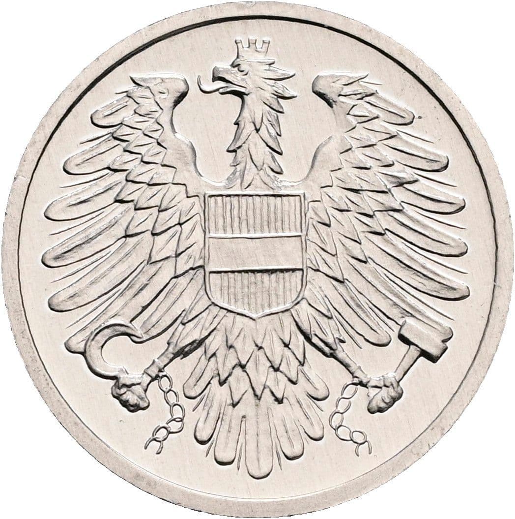 2 Groschen 1989 – Rückseite