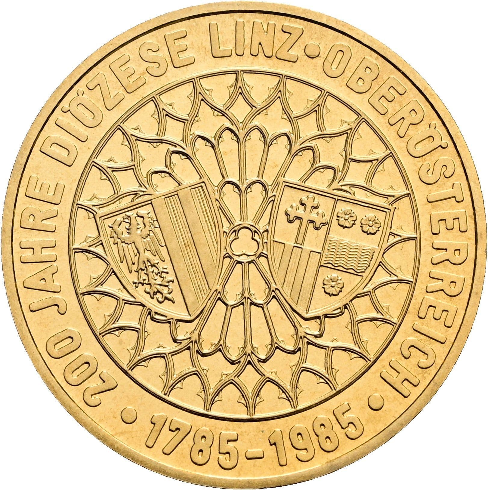 20 Schilling 1985 – Rückseite