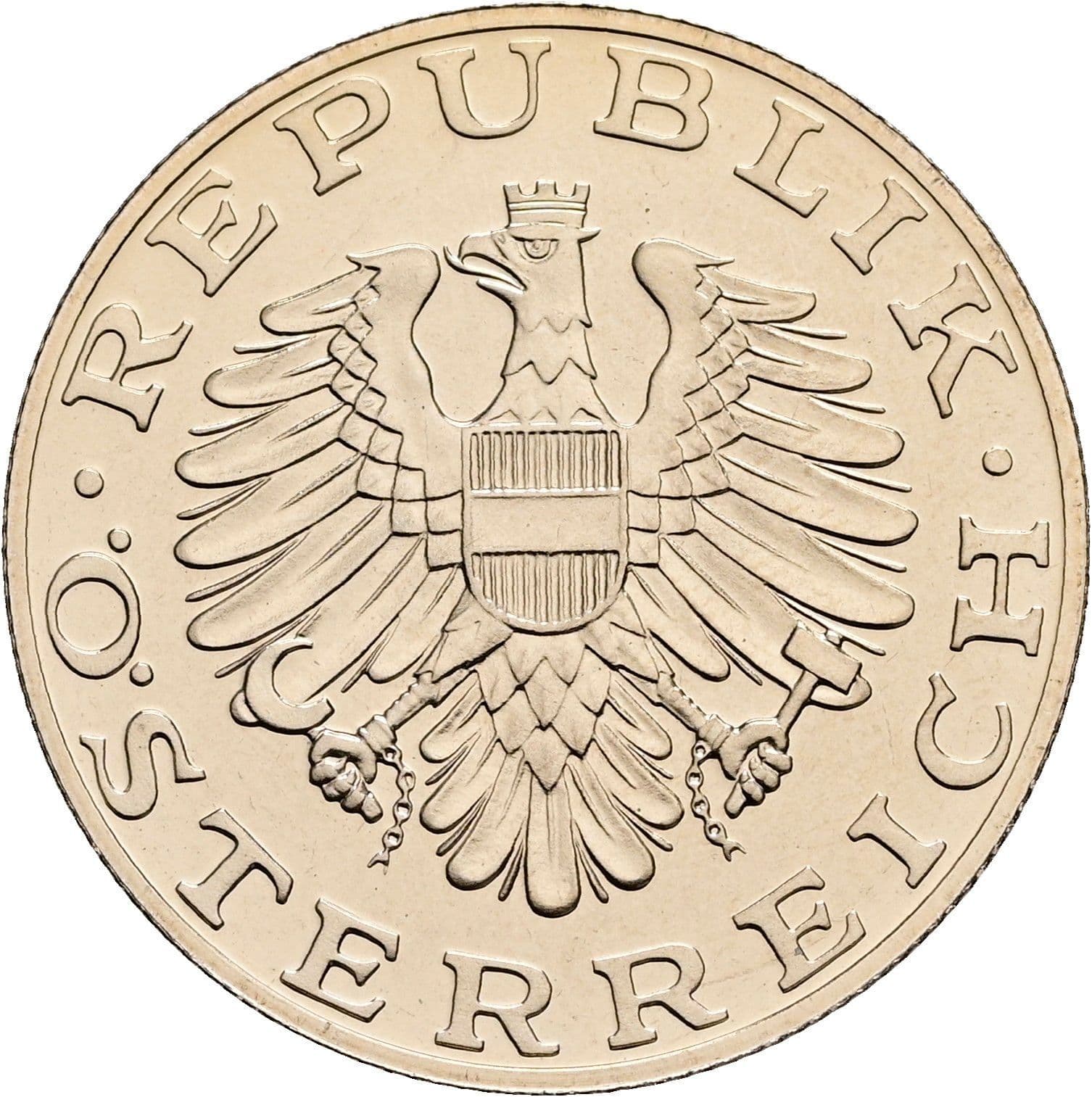 10 Schilling 1989 – Rückseite