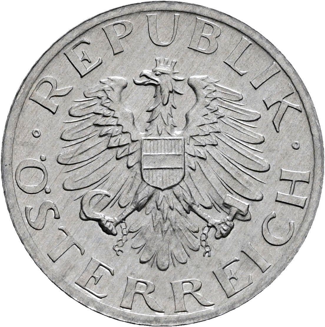 5 Groschen 1987 – Rückseite