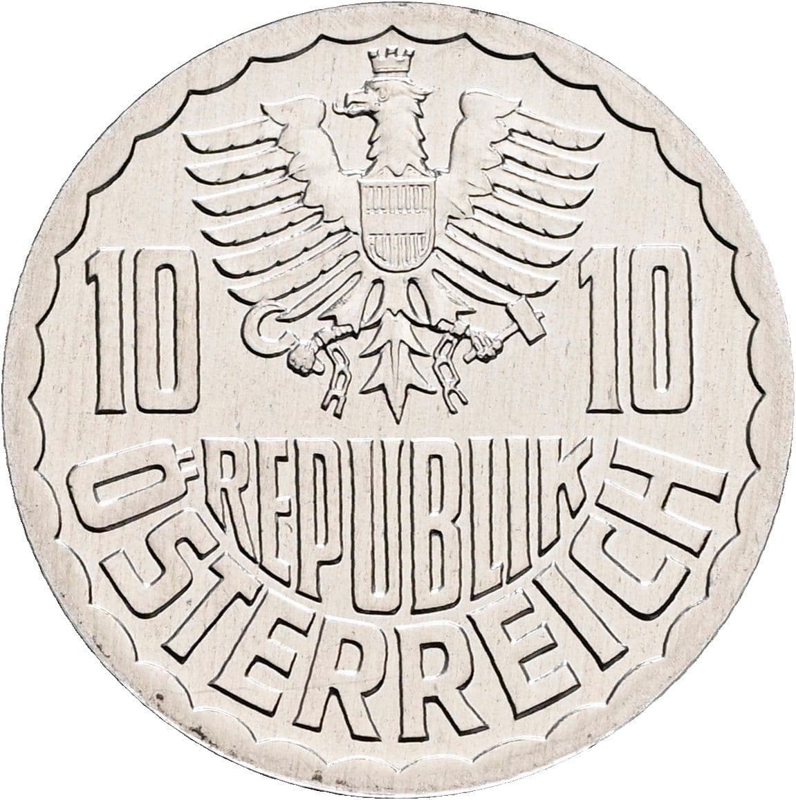 10 Groschen 1998 – Rückseite