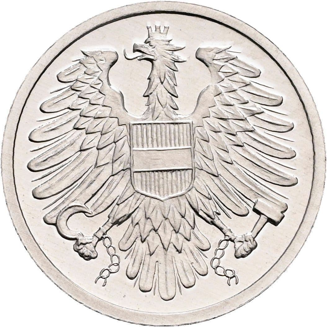 2 Groschen 1985 – Rückseite