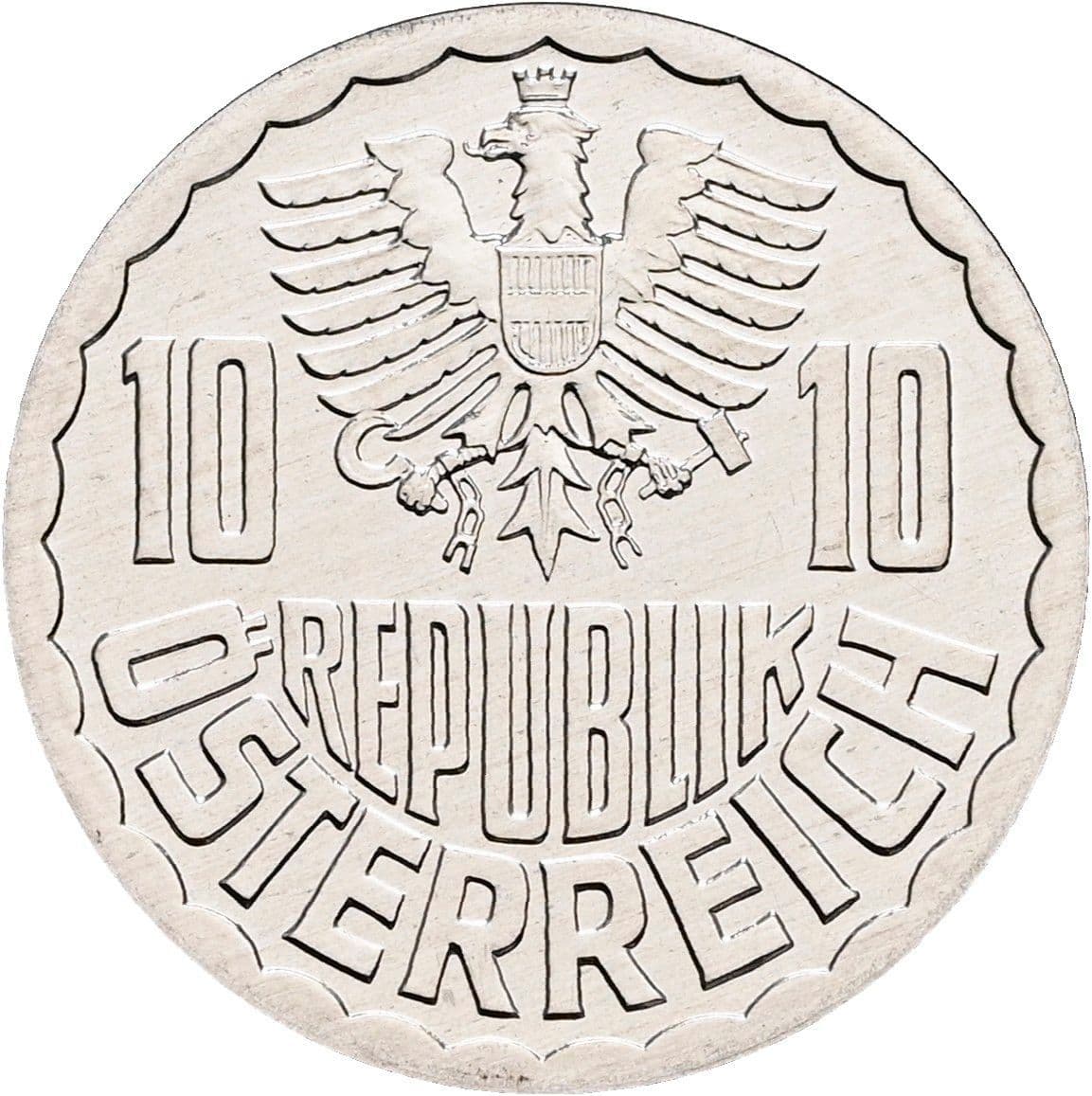 10 Groschen 1998 – Rückseite