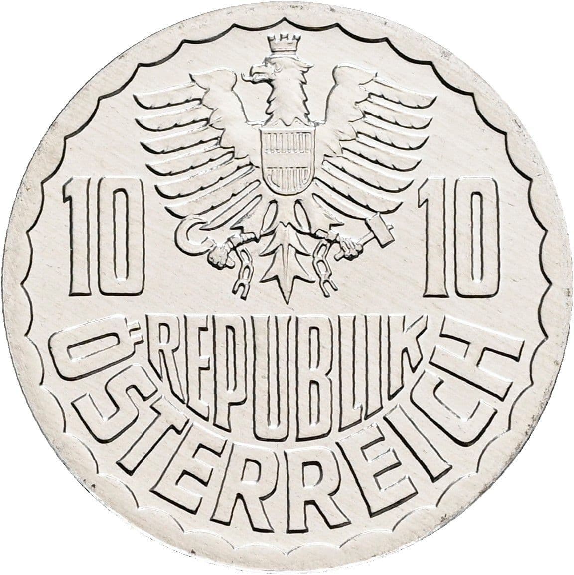 10 Groschen 1998 – Rückseite