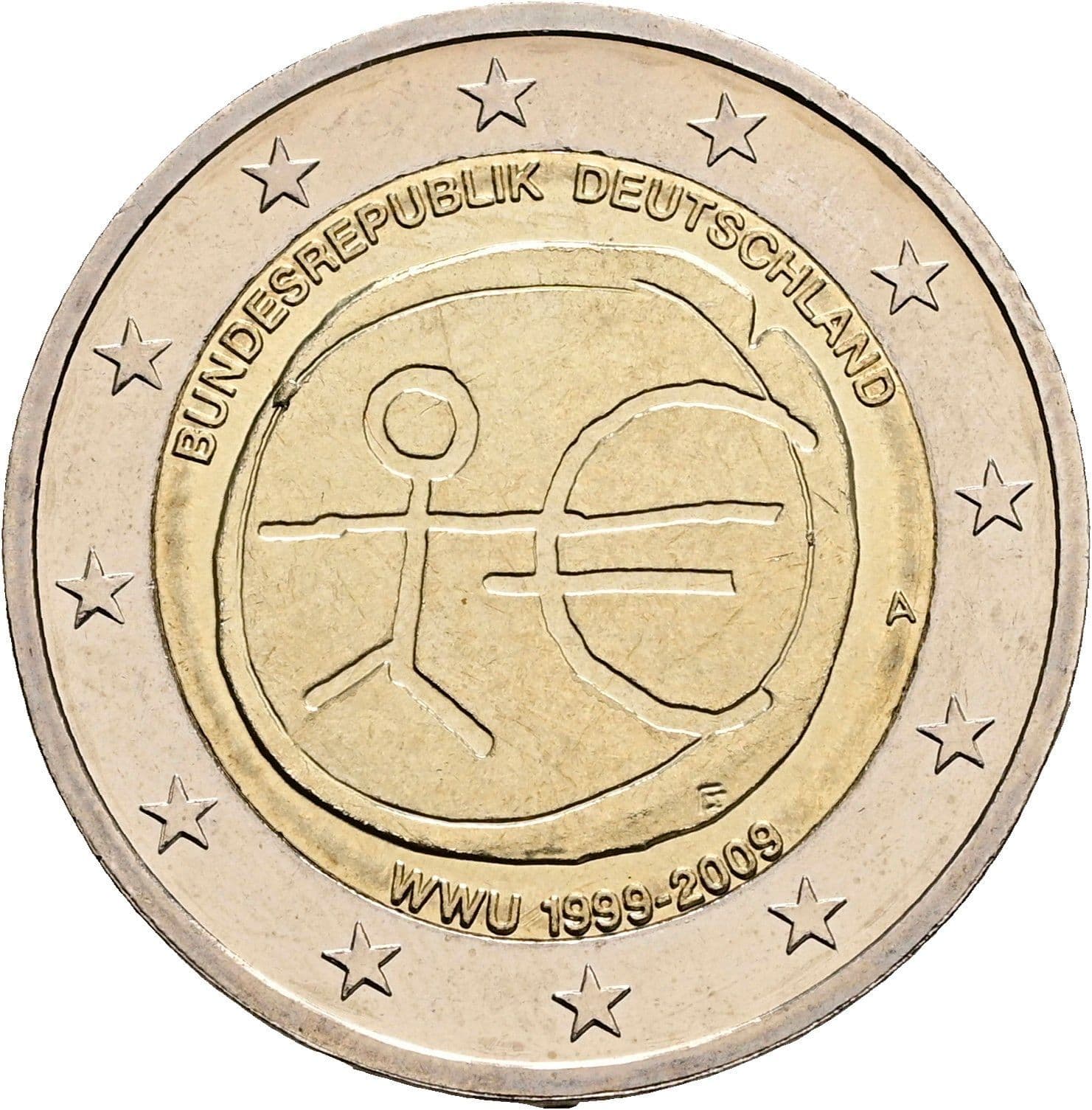 2 Euro 2009 A – Rückseite