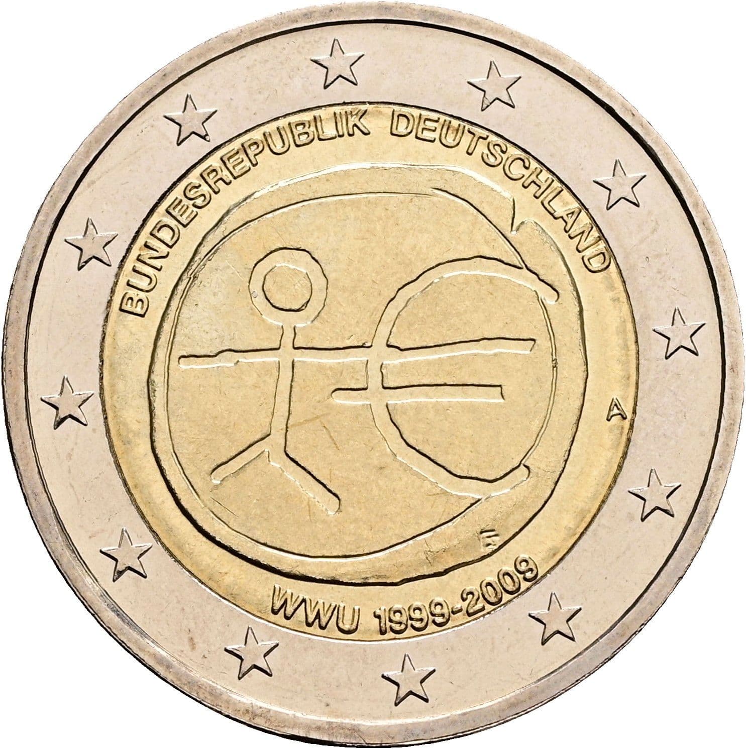 2 Euro 2009 A – Rückseite