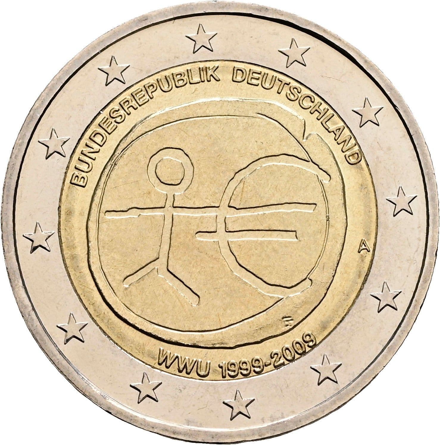 2 Euro 2009 A – Rückseite