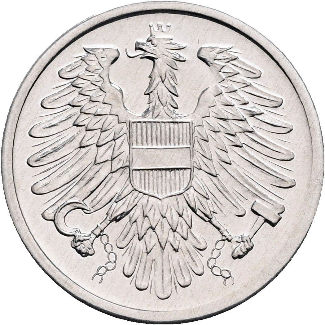 2 Groschen 1983 – Rückseite