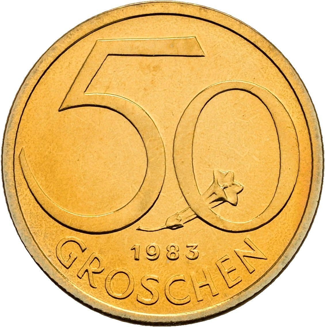 50 Groschen 1983 – Vorderseite