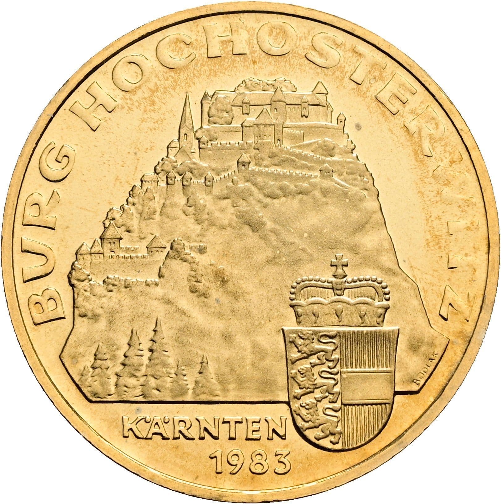 20 Schilling 1983 – Rückseite