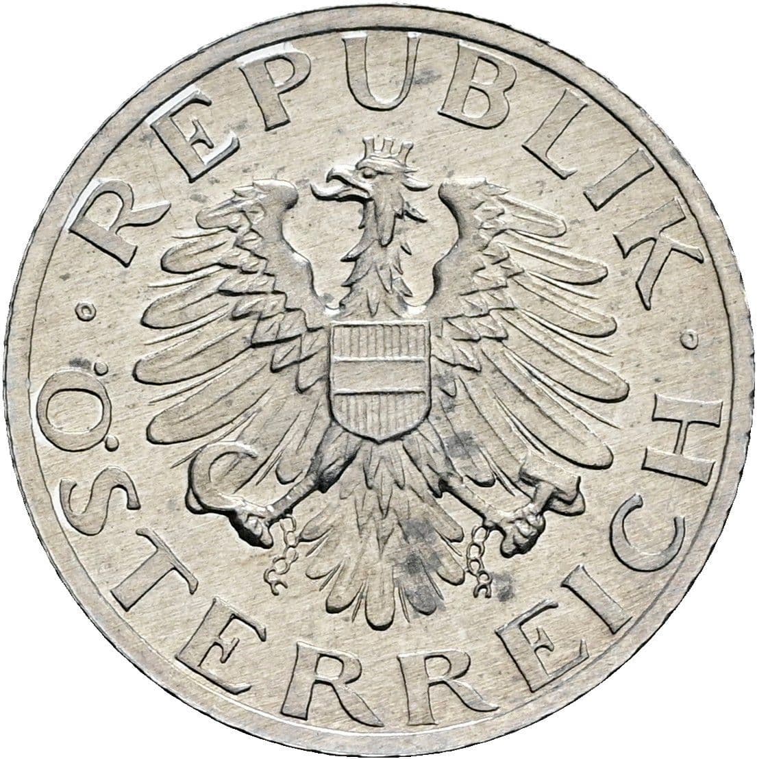 5 Groschen 1983 – Rückseite