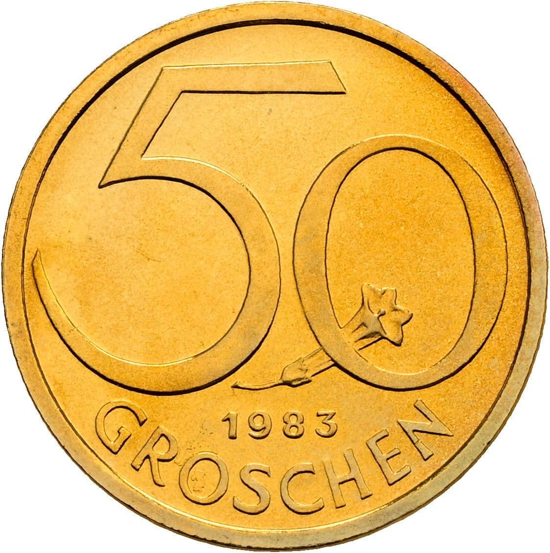 50 Groschen 1983 – Vorderseite