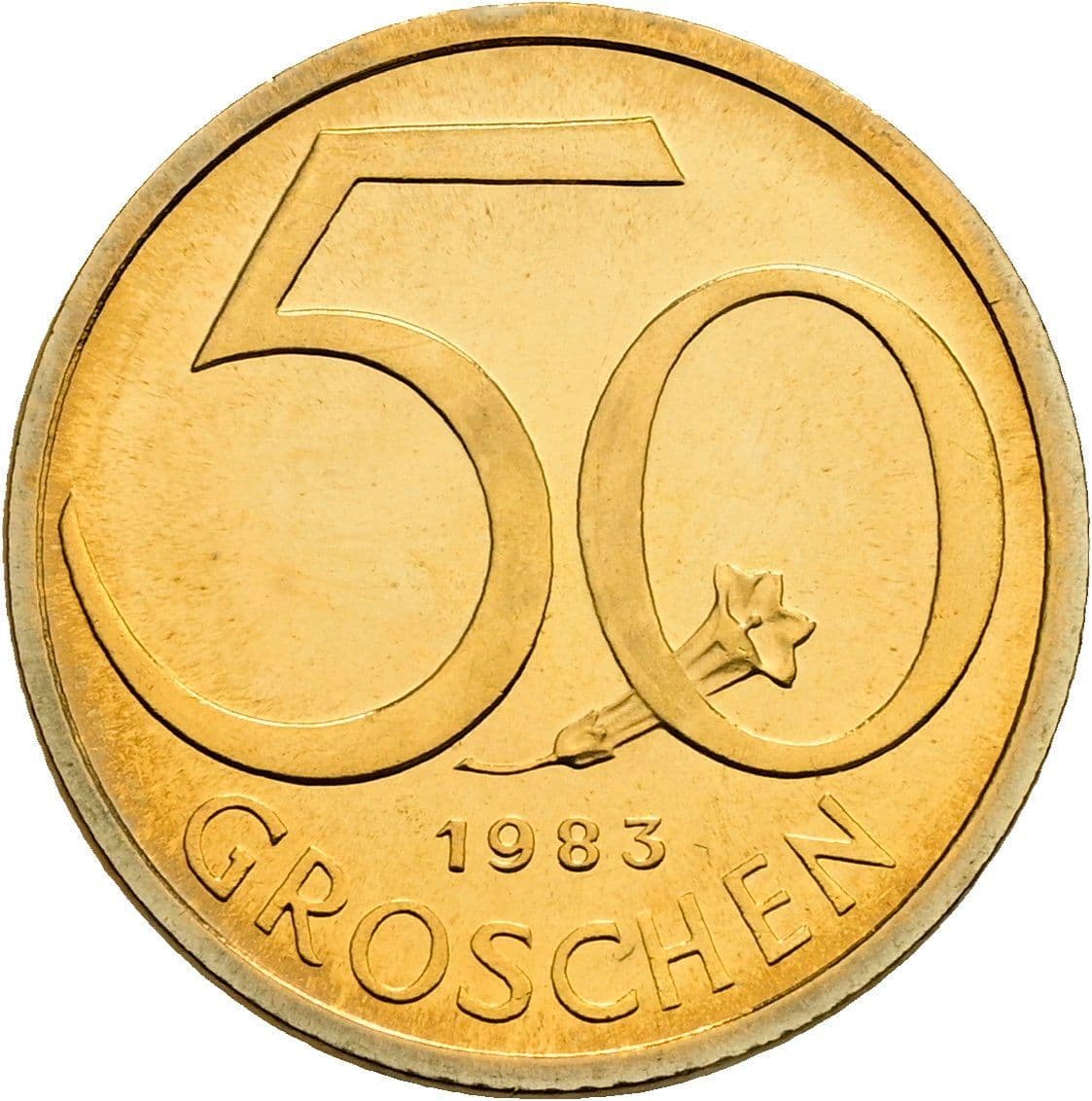 50 Groschen 1983 – Vorderseite