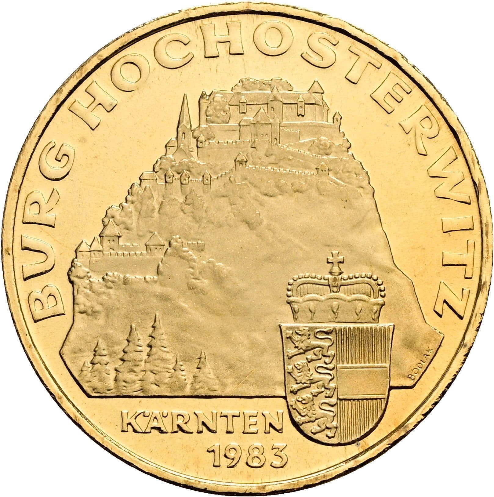 20 Schilling 1983 – Rückseite