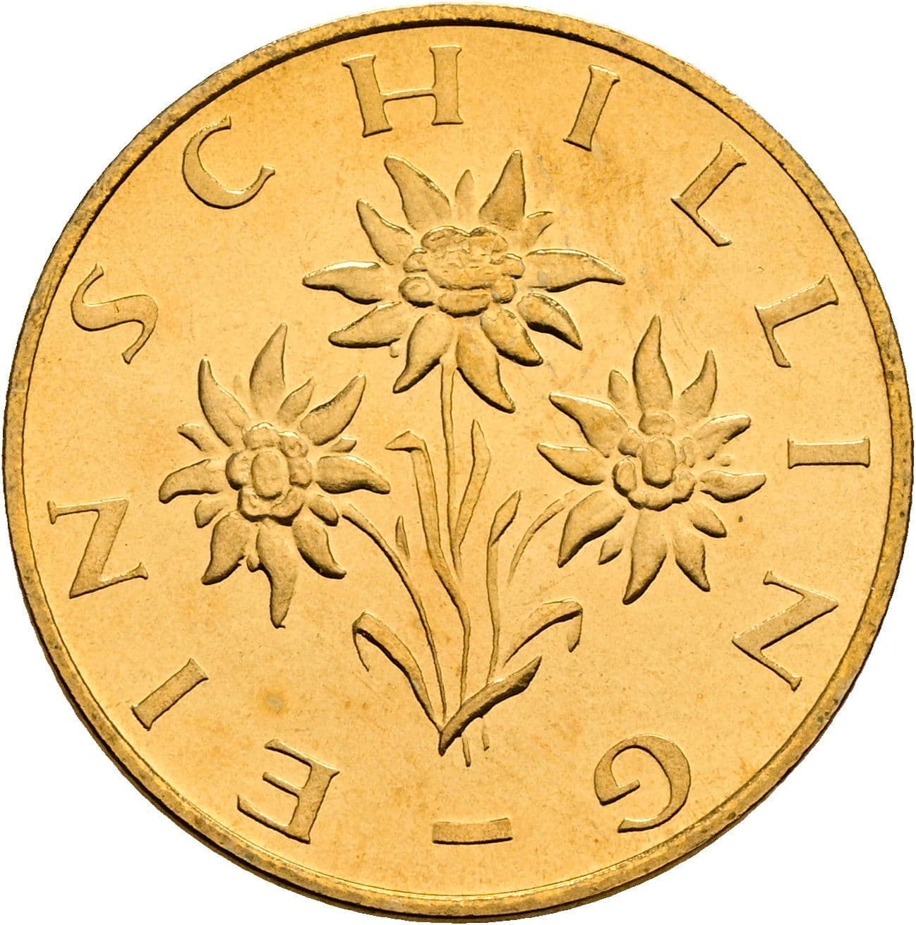 1 Schilling 1983 – Rückseite