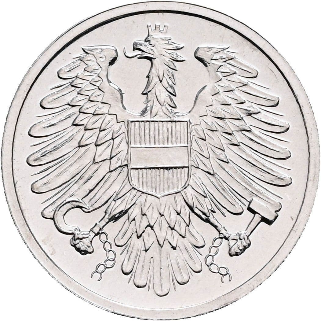 2 Groschen 1983 – Rückseite